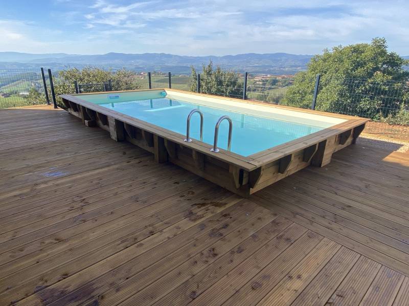 Piscine Bois à Amplepuis