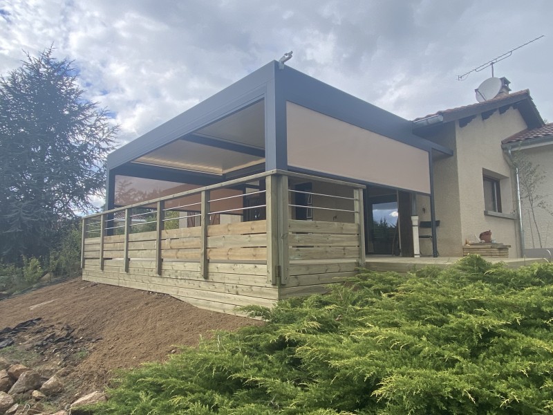 Installer une Pergola Bioclimatique à Lyon 3 – Design et Performance