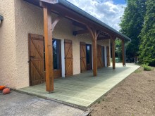 Notre zone d'activité pour ce service Conception d'une terrasse en bois exotique sur plots réglables